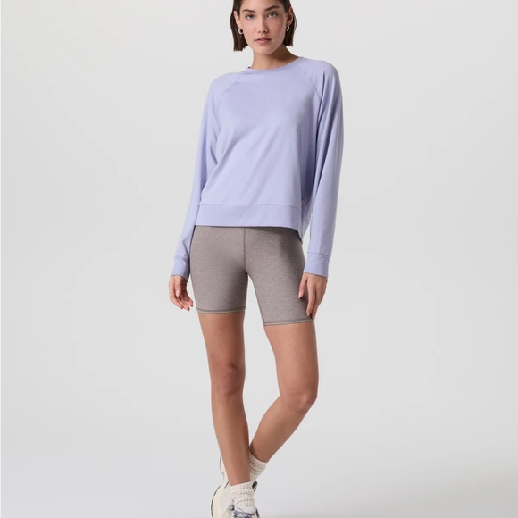 Vuori Tops - Vuori Lavender Crop Top
